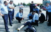 First Aid session at an Annual Fire Police Training Weekend